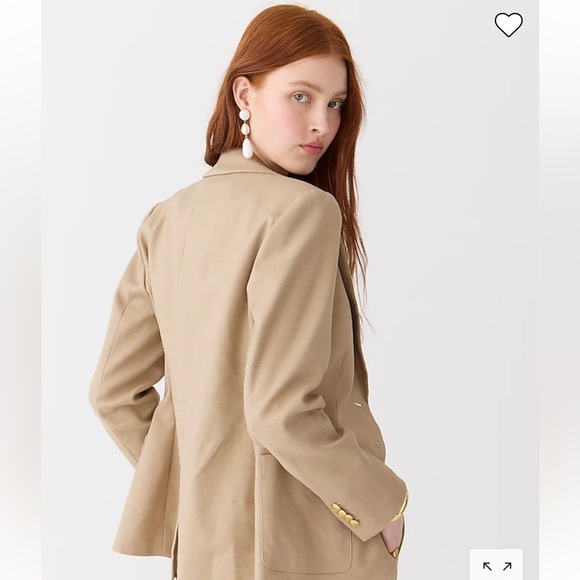 J.Crew Helena Blazer Size 00 NWT - Picture 4 of 5